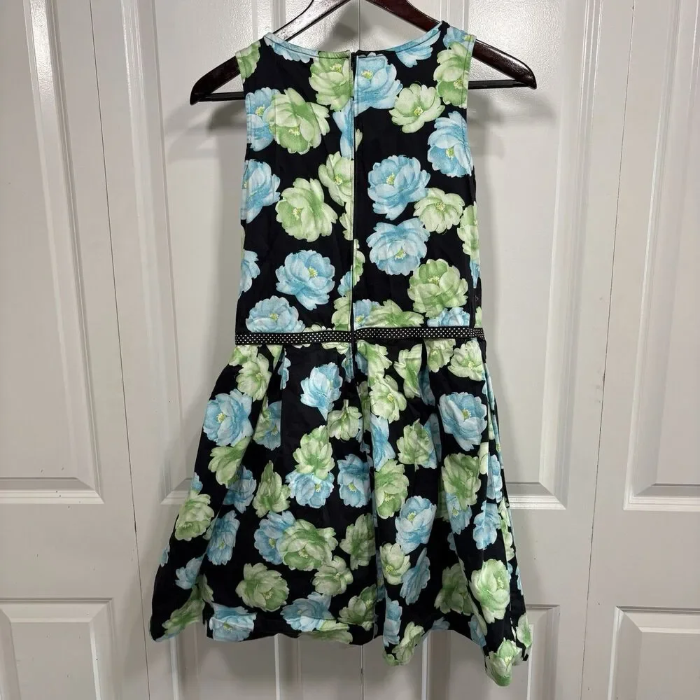 Bonnie Jean Dress Girls 16 Floral Tiered Sleeveless Spring Party Easter Cute